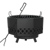 Best Brændeovn, Multifunktionel Grill, Bærbart Design, Holdbar Konstruktion Pejse
