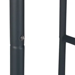 Outlet Brændereol, Metal, 100x40x25 cm, Antracit Tilbehør Til Brændeovne & Pejse