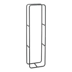Outlet Brændereol, Metal, 100x40x25 cm, Antracit Tilbehør Til Brændeovne & Pejse