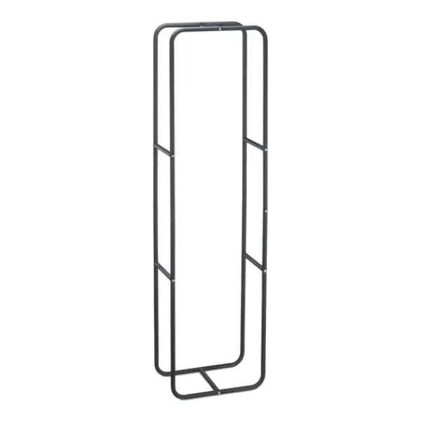 Outlet Brændereol, Metal, 100x40x25 cm, Antracit Tilbehør Til Brændeovne & Pejse
