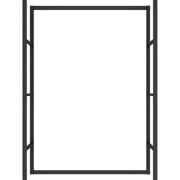 Hot Brændereol Tuby, til indendørs og udendørs brug, 100,5x25x150cm - sort Tilbehør Til Brændeovne & Pejse