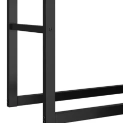 Hot Brændereol Tuby, til indendørs og udendørs brug, 100,5x25x150cm - sort Tilbehør Til Brændeovne & Pejse