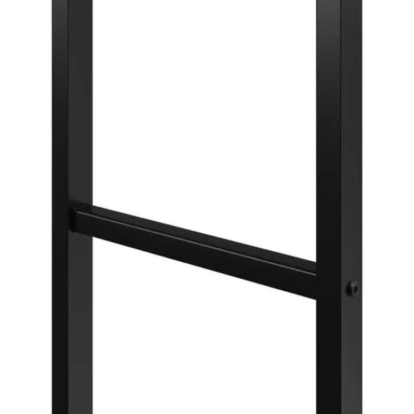 Hot Brændereol Tuby, til indendørs og udendørs brug, 100,5x25x150cm - sort Tilbehør Til Brændeovne & Pejse
