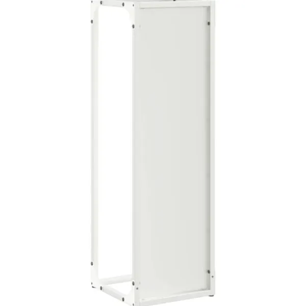 Tilbehør Til Brændeovne & Pejse^Brændestativ i koldvalset stål - Robust brændeholder | Farve: Hvid | Størrelse: 25x25x80 cm