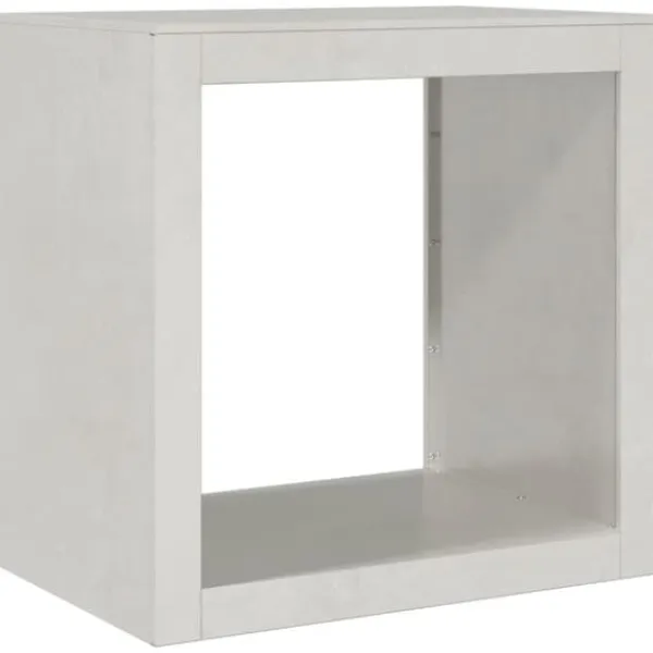 Tilbehør Til Brændeovne & Pejse^Brændestativ i rustfrit stål - Opbevaring til brænde | Størrelse: 60x40x60 cm