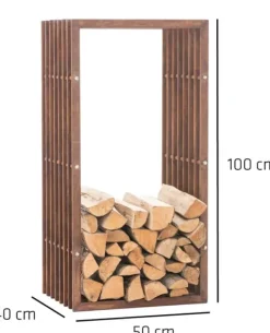 Best Brændestativ Irving V2 40x50x100 40 x 50 x 100 cm Tilbehør Til Brændeovne & Pejse