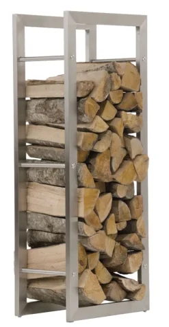 Brændestativ Keri 25x60x150 25 x 60 x 150 cm Tilbehør Til Brændeovne & Pejse