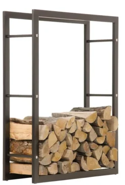 Tilbehør Til Brændeovne & Pejse^Brændestativ Keri 25x80x100 25 x 80 x 100 cm 1