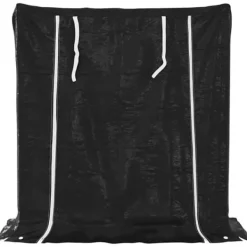 Brændestativ med regnslag - Galvaniseret stål | Størrelse: 100,5x40,5x110,5 cm Tilbehør Til Brændeovne & Pejse