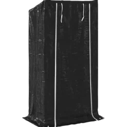 Tilbehør Til Brændeovne & Pejse^Brændestativ med regnslag - Galvaniseret stål | Størrelse: 100x40x200 cm