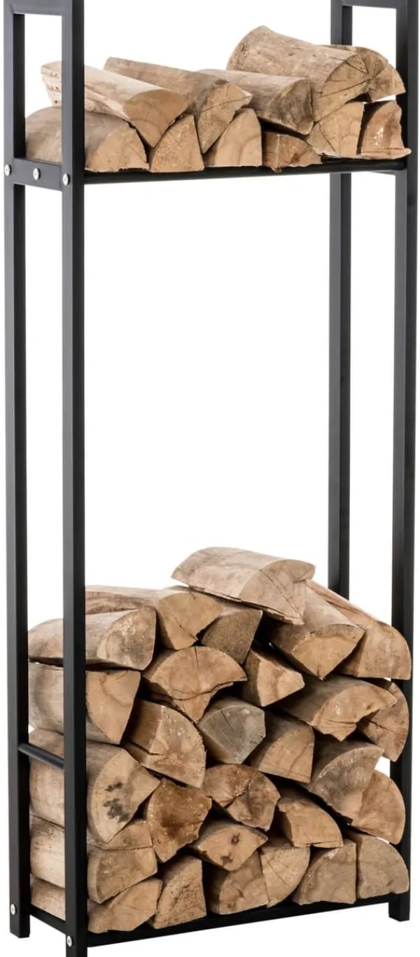 Tilbehør Til Brændeovne & Pejse^Brændestativ Sne 150x80x25 25 x 80 x 150 cm 1