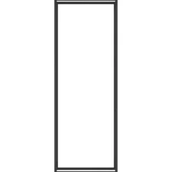 Tilbehør Til Brændeovne & Pejse^Brændestativ 80x28x222 cm stål matsort - Brændestativ - Brændestativer - Home & Living