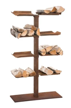 Tilbehør Til Brændeovne & Pejse^Brændestativ Zanka V2 25x60x100 25 x 60 x 100 cm