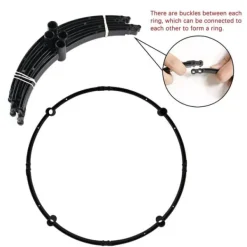 Online Broken Circle Splicing Blomma Hållbar Trädgård Arch Utomhus klätterväxter Support Plantestativer