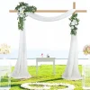 Sale Bryllupsbue i træ - Baggrundsstativ espalier/pergola - 3 x 3 m - Str. L - Naturtræ - Lysegul Buer, Spalier, Lysthuse Uden Tag