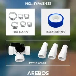 Bypass kit til pool Pool- & Spatilbehør