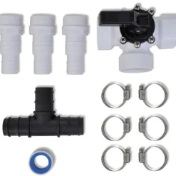 Hot Bypass-kit til soldrevet varmeapparat til pool | Størrelse: 32mm/38mm Pool- & Spatilbehør