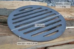 New CA062 - 24,5 cm Tilbehør Til Brændeovne & Pejse