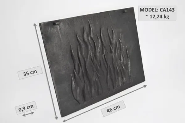 Outlet CA143 - 46 x 35 cm Tilbehør Til Brændeovne & Pejse