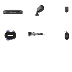Hot CCTV-system, 8CH DVR, 2MP kamera, Ingen med 8 kameraer Sikkerhedsmonitorer & Videokameraer