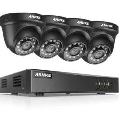 Best CCTV-system, 5MP opløsning, nattevisions teknologi,Sort, 4T Sikkerhedsmonitorer & Videokameraer