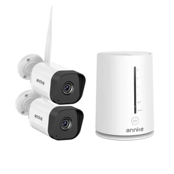 Best CCTV-system, trådløs teknologi, nattevisionskapacitet,2PCS Kamera Sikkerhedsmonitorer & Videokameraer