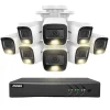 Sikkerhedsmonitorer & Videokameraer^8CH DVR CCTV Sikkerhedssystem, 5MP Ultra HD Opløsning, Infrarød Nattesyn,2T, 3K CMOS Kamera-a