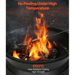 Outlet Chiminea, 50x110 cm, Sort, Jern Pejse