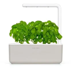 Hot Click & Grow Smart Garden 3 Starter Kit - Mellow Beige (SGS7UNI) - Effortless Indoor Herb Garden Kit Til Plante- & Urtedyrkning