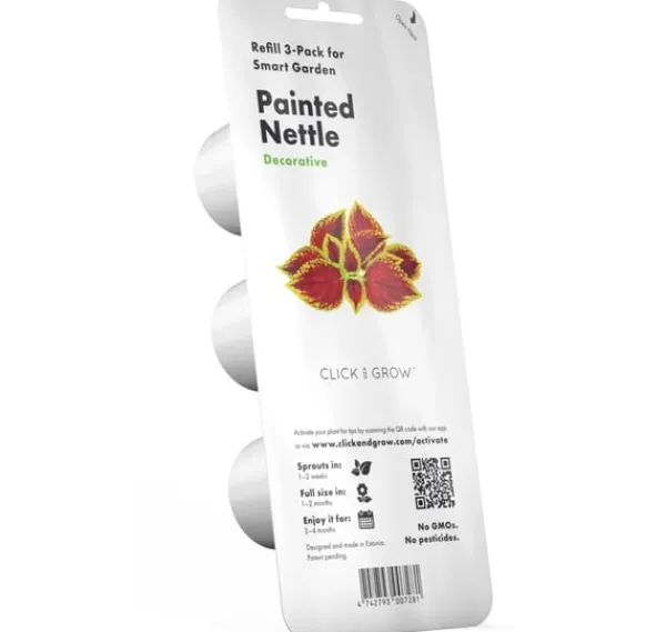 Krukkeplanter Indendørs^Click & Grow Smart Have refill Malet Nælde 3stk
