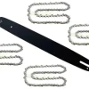 Havemaskiner^45cm / 1,3 mm / 3/8" / 62 TG Sværd + 4X kæde for Scheppach CSH 46 motorsav