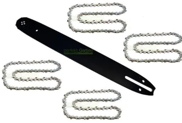 Havemaskiner^40cm 1,3mm 3/8" 57 TG Sværd + 4 kæde for Makita DUC 353 DUC353 Z motorsav