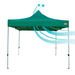 Discount Color Baby Folde Cenor Justerbar Højde 300x300x220 Cm Grøn Telte & Lysthuse