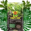 Jord & Sand^Compo Sana Substrat til grønne planter og palmer 10L Tørv, perlit, agrosil, kalk Compo Sana