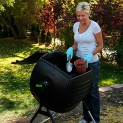 Sale Compost bin Lifetime 60076 Rotation 189 L 75 x 113 x 81 cm Kompostering