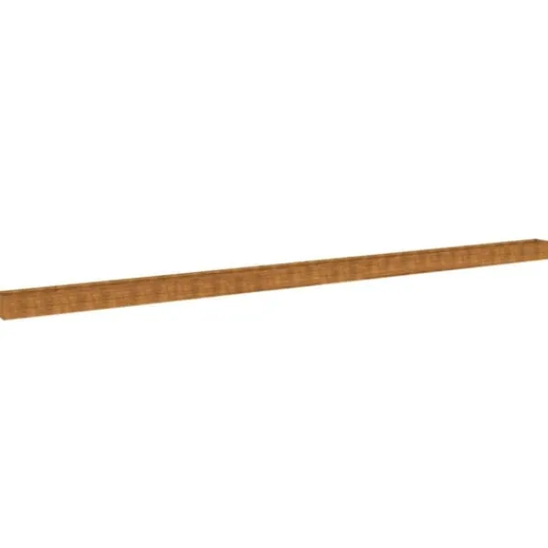 Plantningsbænke^Cortenstål højbed 1152x50x36 cm - Holdbart og dekorativt | Farve: Brun | Størrelse: 1152x50x36 cm