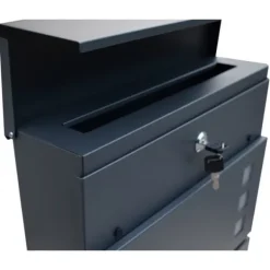 Postkasser & Brevindkast^CRUZ GRAFIT POSTKASSE - SKL SKR 0704