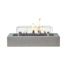 Pejse^Cuneo bio-ethanol bordovn - Indendørs og udendørs - Betonlook - 2KW varme