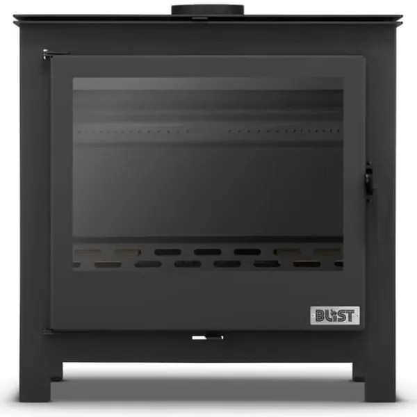 Outlet CV Brændeovn - stål - fritstående - 26kw Brændeovne