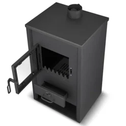 Viking Choice Brændeovne^CV brændeovn med vandkappe - 15kW - antracit