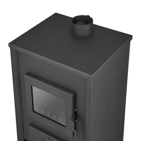 Viking Choice Brændeovne^CV brændeovn med vandkappe - 15kW - antracit
