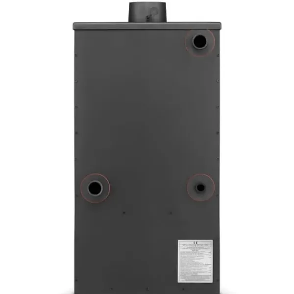 Viking Choice Brændeovne^CV-brændeovn med vandkappe - 22kW - antracit