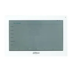 Sikkerhedsmonitorer & Videokameraer^Dahua VTH5341GW-W Digital Indendørs Monitor, 10-Tommer Skærm, To-Vejs Taleopkald, Elevator Kontrol