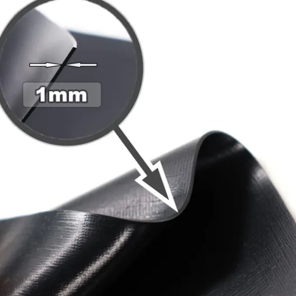 Hot Dam liner PVC 6 m x 4 m 1,0 mm Sort Have dam liner Springvand & Damme