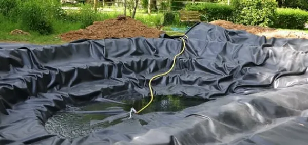 Clearance Dam liner PVC 10 m x 2 m 1,0 mm Sort Have dam liner Springvand & Damme