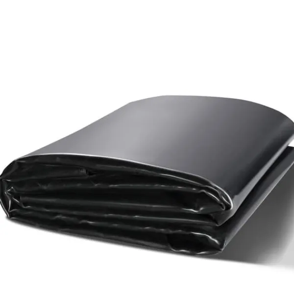 Springvand & Damme^Damforing 10x15 fod, 45 mil tykkelse, fleksibel EPDM. Perfekt til fiskedamme, vandfald og springvand. Sort farve.
