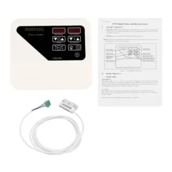 New Dampgenerator, Digital Temperaturkontrol, Overophedningsbeskyttelse,HVID Sauna