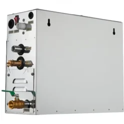 Dampgenerator, 6kW sauna damper med LED digitalt display, 39,5x15,3x31,3 cm, rustfrit stål Sauna