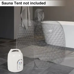 Best Dampgenerator, 1,5L kapacitet, 850W-900W effekt, 220V spænding, 60-minutters timer, ABS materiale Sauna