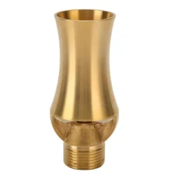 Springvand & Damme^Damsprinkler Vandfontænedyse Kobber Istårn Cascade Cedersprøjtehoved til Havedam G1/2 G3/4 Universal 9,5 cm